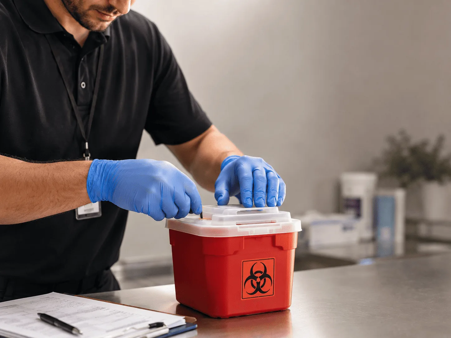 Why choose Sharps Waste Disposal in Doddridge, AR